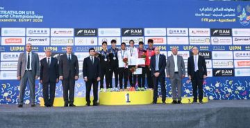 وزير الرياضة ومحافظ الإسكندرية يشهدان المؤتمر الصحفي للإعلان عن بطولتي العالم للشباب والبطولة العربية للخماسي الحديث