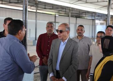 على مساحة 6 آلاف متر.. محافظ المنيا يتابع التجهيزات النهائية لمجمع المواقف على مساحة 6 آلاف متر.. محافظ المنيا يتابع التجهيزات النهائية لمجمع المواقف