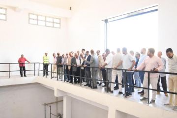 وزير الإسكان يتفقد محطة الصرف الصحي بمنطقة الأندلس في القاهرة الجديدة