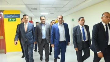 وزير الزراعة يزور مستشفى الناس ويشيد بالخدمات الطبية والصحية المقدمة وزير الزراعة يزور مستشفى الناس ويشيد بالخدمات الطبية والصحية المقدمة