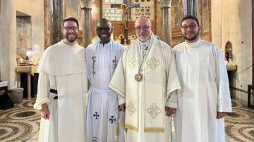 المطران شامي يترأس القداس الإلهي ببازيليك القديسة مريم بكوسميدين بروما