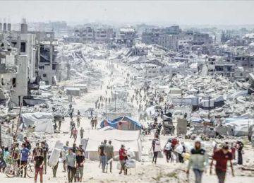 وزير الأوقاف يستنكر قرار الاحتلال بالاستيلاء على غزة: فظاعات فاقت كل تصور 