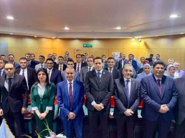 رئيس النيابة الإدارية يشهد مراسم أداء اليمين القانونية لأعضاء الهيئة أمام مجلس القضاء الأعلى صور