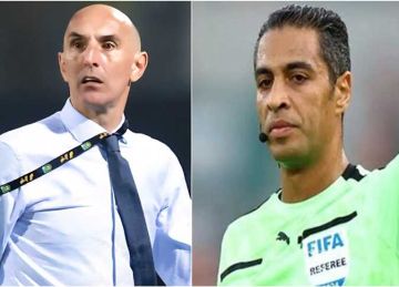 قناة الأهلي تفجر مفاجأة: بيراميدز لم يقدم شكوى ضد أمين عمر قناة الأهلي تفجر مفاجأة: بيراميدز لم يقدم شكوى ضد أمين عمر