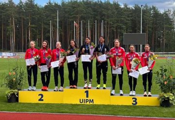 مصر تسيطر على منصة تتويج بطولة العالم لشباب الخماسي الحديث تحت 19 سنة مصر تسيطر على منصة تتويج بطولة العالم لشباب الخماسي الحديث تحت 19 سنة