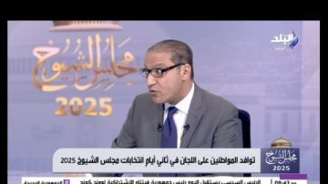 إسلام عفيفي: مصر في صدارة الاهتمام الدولي بانتخابات مجلس الشيوخ إسلام عفيفي: مصر في صدارة الاهتمام الدولي بانتخابات مجلس الشيوخ