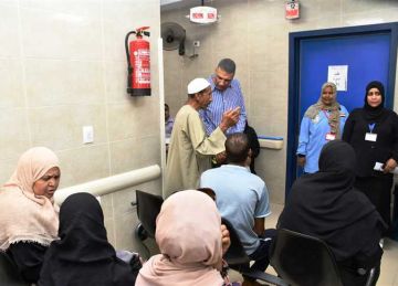 للمرة الثانية.. محافظ أسوان يفاجئ مركز طب أسرة صحة أول للوقوف على مستوى الخدمة