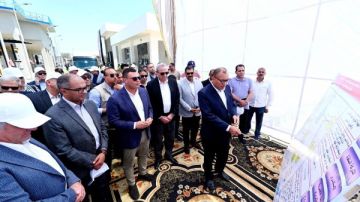 تخدم 9 قرى بزفتى.. وزير الإسكان ومحافظ الغربية يتفقدان توسعات محطة معالجة صرف صحي نهطاي