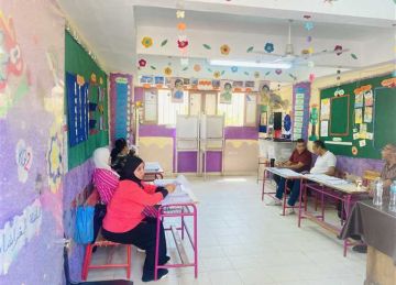 انتخابات مجلس الشيوخ 2025.. استمرار توافد الناخبين على لجان الدقي انتخابات مجلس الشيوخ 2025.. استمرار توافد الناخبين على لجان الدقي