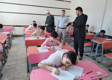 بدء أعمال تصحيح امتحانات الدور الثاني للشهادتين الابتدائية والإعدادية الأزهرية بمطروح بدء أعمال تصحيح امتحانات الدور الثاني للشهادتين الابتدائية والإعدادية الأزهرية بمطروح