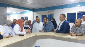 وكيل صحة الشرقية يتفقد مستشفى الزقازيق العام