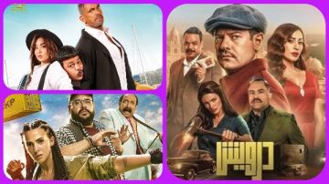 إيرادات السينما أمس درويش يغرد منفردا .. ودنيا سمير غانم تنتصر على الشاطر 