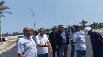 رئيس جهاز دمياط الجديدة يتفقد النظافة والخدمات بالأحياء السكنية