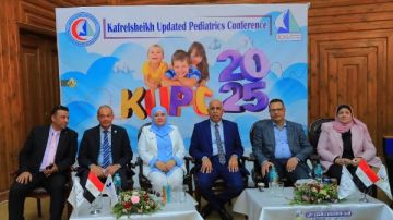 رئيس جامعة كفر الشيخ يشهد فعاليات المؤتمر العلمي السابع لقسم الأطفال.. صور