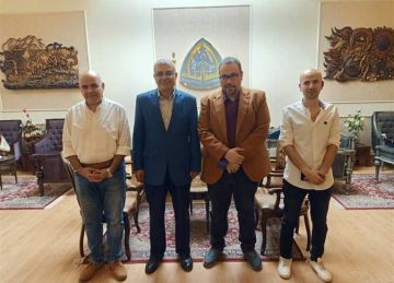 وكيل صحة الشرقية ورئيس جامعة الزقازيق يبحثان سبل تعزيز التعاون المشترك وكيل صحة الشرقية ورئيس جامعة الزقازيق يبحثان سبل تعزيز التعاون المشترك