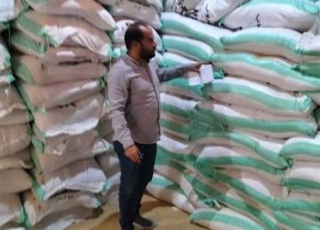 ضبط 88 طن مواد خام لـ أعلاف حيوانية مجهولة المصدر في كفر الشيخ