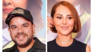 ياسمين رئيس ومحمد عبد الرحمن من العرض الخاص لفيلمهما ماما وبابا