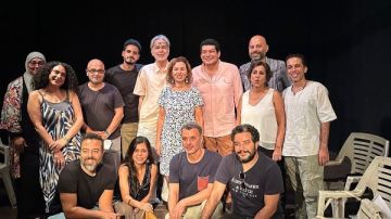 أحدث ظهور لـ باسم سمرة من مقر بداية مشواره الفني أحدث ظهور لـ باسم سمرة من مقر بداية مشواره الفني