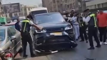 قرارات عاجلة بشأن صاحب فيديو الهروب من حادث أعلى كوبري أكتوبر