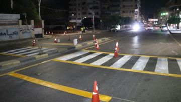 لتحقيق الانضباط المروري.. تخطيط الشوارع الرئيسية بمدينة كفر الشيخ