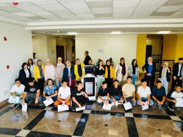 تطوير التعليم بالوزراء يدشن أول تجربة للروبوتات في إرشاد الطلاب باختبارات القبول بمعهد الكوزن المصري الياباني تطوير التعليم بالوزراء يدشن أول تجربة للروبوتات في إرشاد الطلاب باختبارات القبول بمعهد الكوزن المصري الياباني