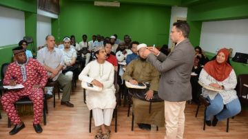 خريجي الأزهر تناقش جذور التطرف الديني في ورشة للطلاب الوافدين خريجي الأزهر تناقش جذور التطرف الديني في ورشة للطلاب الوافدين