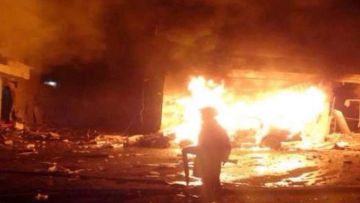 سماع دوي انفجار ضخم في العاصمة دمشق سماع دوي انفجار ضخم في العاصمة دمشق