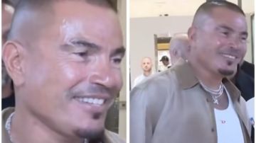 عمرو دياب لحظة وصوله مطار بيروت: انتظر الحفل من السنة للسنة