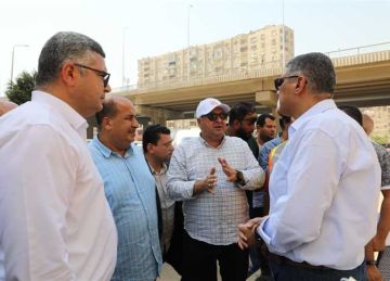 بدء أعمال الرفع المساحي لتنفيذ محور الإخلاص لربط المريوطية بمحور الفريق كمال عامر بدء أعمال الرفع المساحي لتنفيذ محور الإخلاص لربط المريوطية بمحور الفريق كمال عامر