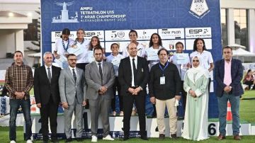 مصر تختتم بطولة العالم لشباب الخماسي الحديث بذهبية التتابع المختلط مصر تختتم بطولة العالم لشباب الخماسي الحديث بذهبية التتابع المختلط