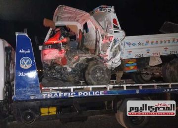 ننشر أسماء ضحايا ومصابي حادث تصادم 3 سيارات بقنا