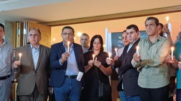 بالشموع.. رسالة وفاء من الصحفيين المصرية لشهداء المهنة الفلسطينيين