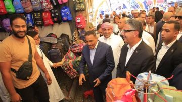 تخفيضات 30 .. التموين تفتتح سوق اليوم الواحد و أهلا مدارس في مطروح