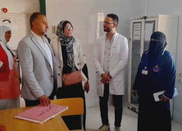 مرور مفاجئ لوكيل وزارة صحة شمال سيناء على وحدات الرعاية الأساسية بالعريش