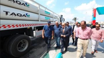 استئناف عمل شبكة الغاز الطبيعي بكامل طاقتها في كفر الشيخ