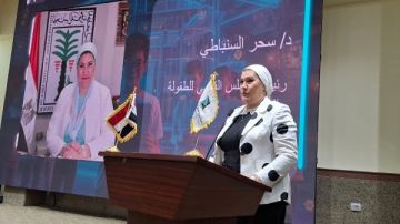 سحر السنباطي: نعمل من أجل تمكين الأطفال ودعم مواهبهم سحر السنباطي: نعمل من أجل تمكين الأطفال ودعم مواهبهم