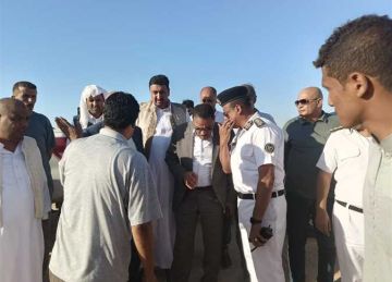 محافظ مطروح يوجه الشكر لأهالي الضبعة لسرعة إنقاذ مصابي قطار زاوية العوامية