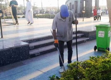 4 ساعات راحة لعمال النظافة والتشجير خلال فترة الظهيرة في أسوان