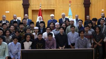 ملتقى موسع للوافدين مع قيادات جامعة الأزهر ومستشارة الإمام الأكبر