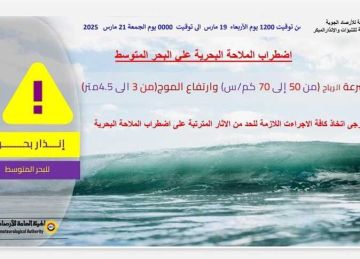 هل يحدث تسونامي في مصر؟ الأرصاد تحذر من غضب المتوسط (فيديو) هل يحدث تسونامي في مصر؟ الأرصاد تحذر من غضب المتوسط (فيديو)