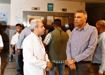 توجيهات بسرعة إنهاء مشروع تجديد مستشفى التأمين الصحى بطريق السادات في أسوان توجيهات بسرعة إنهاء مشروع تجديد مستشفى التأمين الصحى بطريق السادات في أسوان