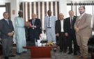 رئيس البحوث الزراعية يبحث مع رئيس جامعة الملك فيصل بتشاد سبل التعاون المشترك - eg