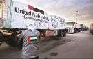 الهلال الأحمر المصري يدفع بأكثر من 3700 طن مساعدات غذائية وإغاثية في قافلة زاد العزة الـ23 إلى غزة - eg