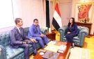وزيرة التضامن الاجتماعي تلتقي ممثلي مؤسسة ظواهر بالأقصر - eg