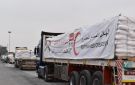 3500 طن مساعدات غذائية وإغاثية عاجلة عبر قافلة زاد العزة الـ 21 إلى غزة - eg