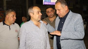 رئيس مياه الغربية يباشر إحلال وتجديد خط بشارع الجلاء ..صور رئيس مياه الغربية يباشر إحلال وتجديد خط بشارع الجلاء ..صور