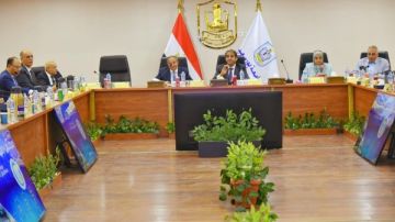 محافظ بورسعيد يشارك في اجتماع مجلس الجامعة ويؤكد دعم المنظومة التعليمية محافظ بورسعيد يشارك في اجتماع مجلس الجامعة ويؤكد دعم المنظومة التعليمية