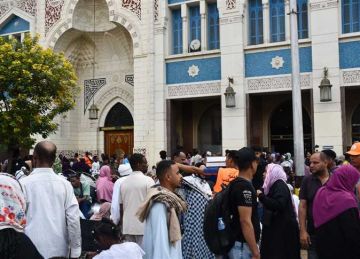 انطلاق القطار السابع عشر لرحلات العودة الطوعية للمواطنين السودانيين من محطة مصر