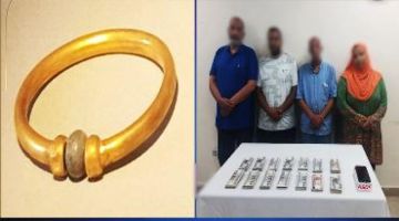 ضيعوا التاريخ.. القبض على المتهمين بسرقة وبيع إسورة ذهبية من المتحف المصري