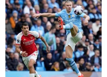 موعد مباراة أرسنال ومانشستر سيتي والقنوات الناقلة في الدوري الإنجليزي الممتاز